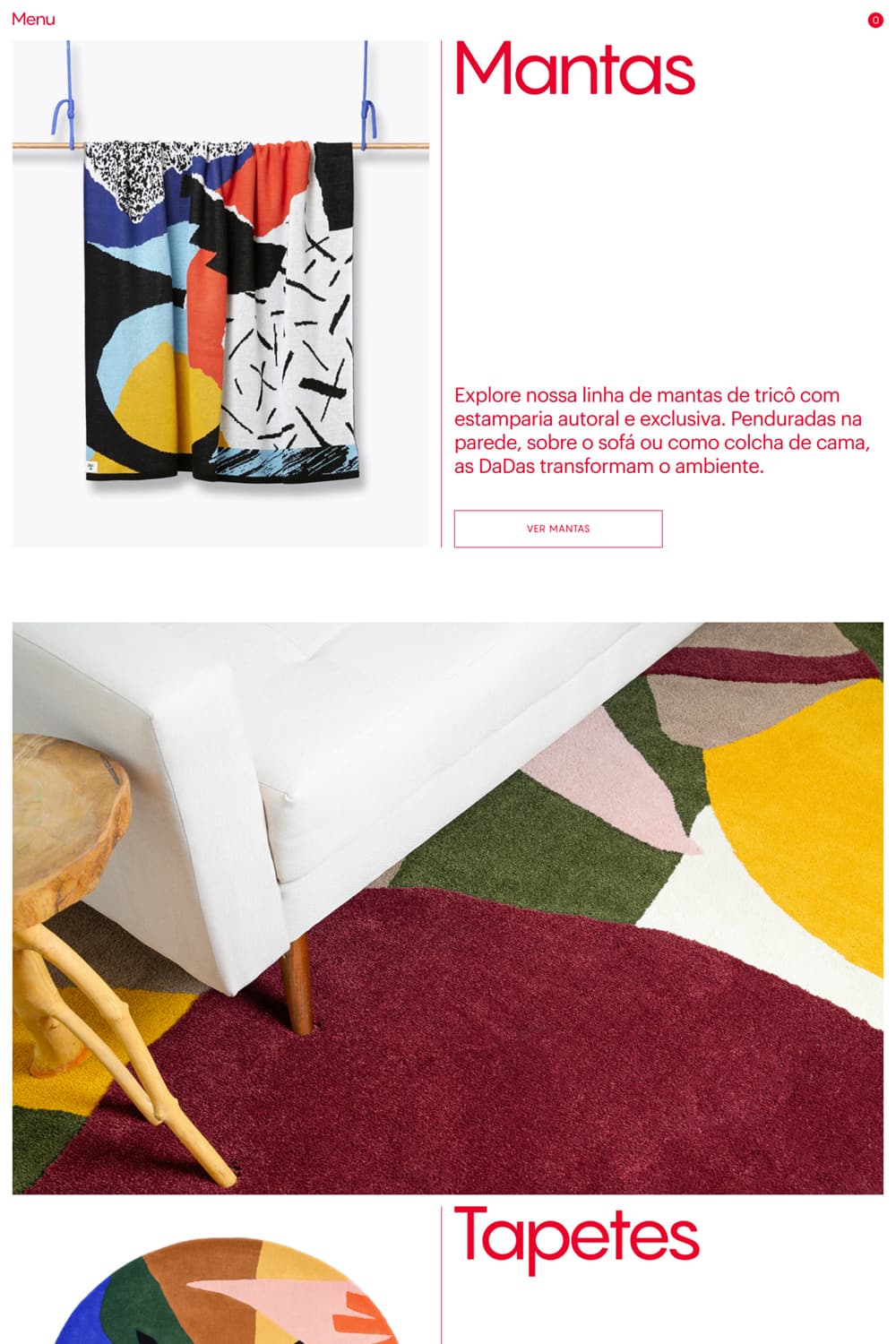 DADA Website Nav